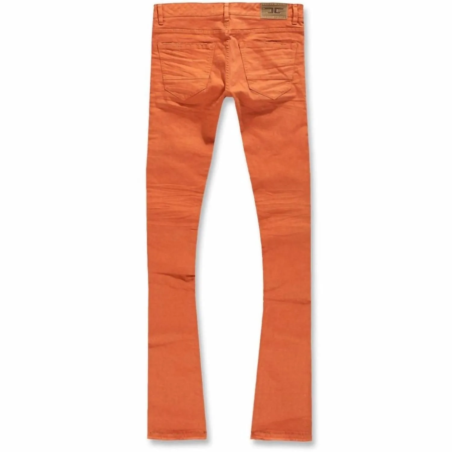 Men's Martin Stacked Kingsbridge Denim Jean In Orange