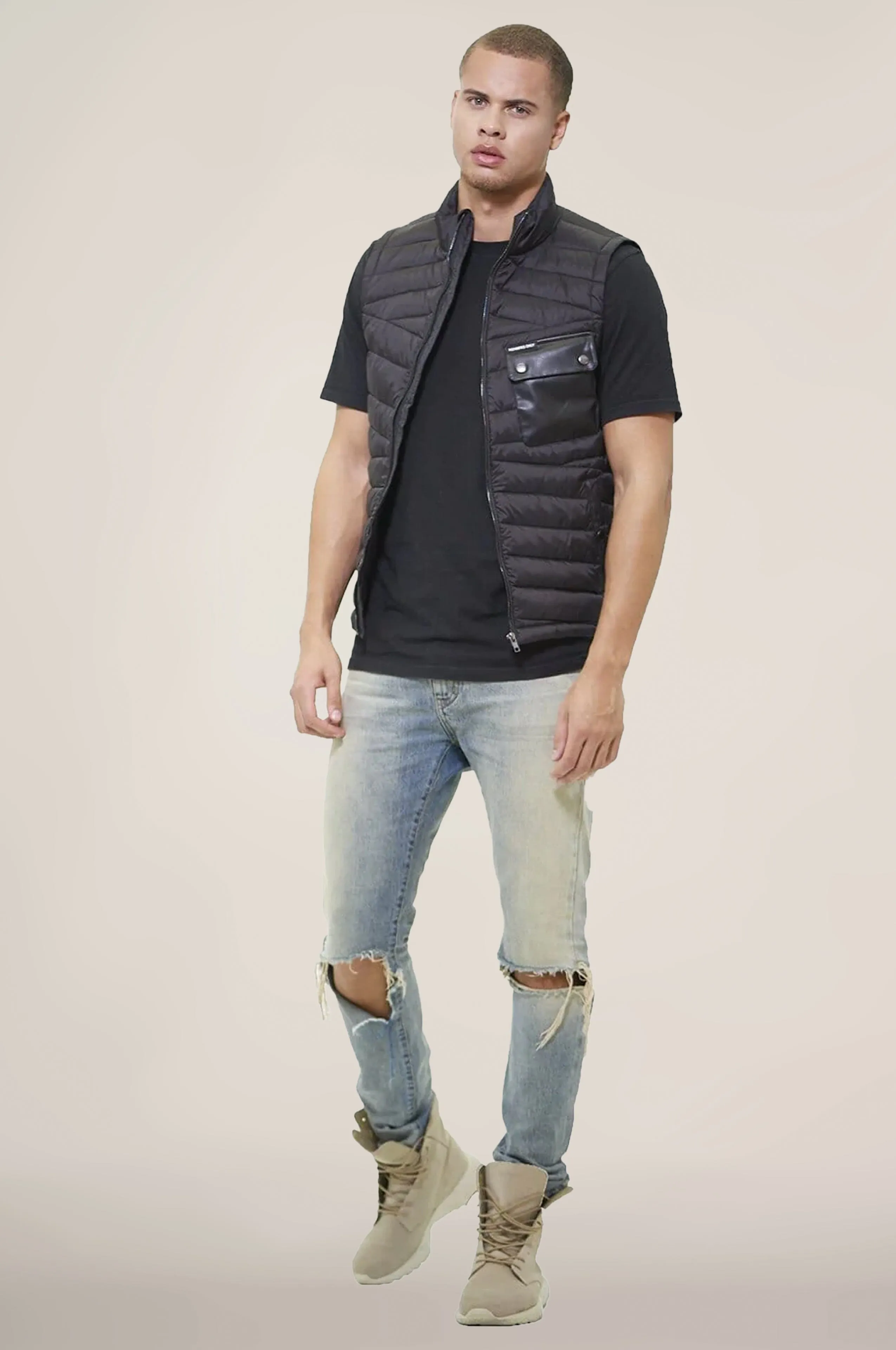 Men's Puffer Vest Jacket