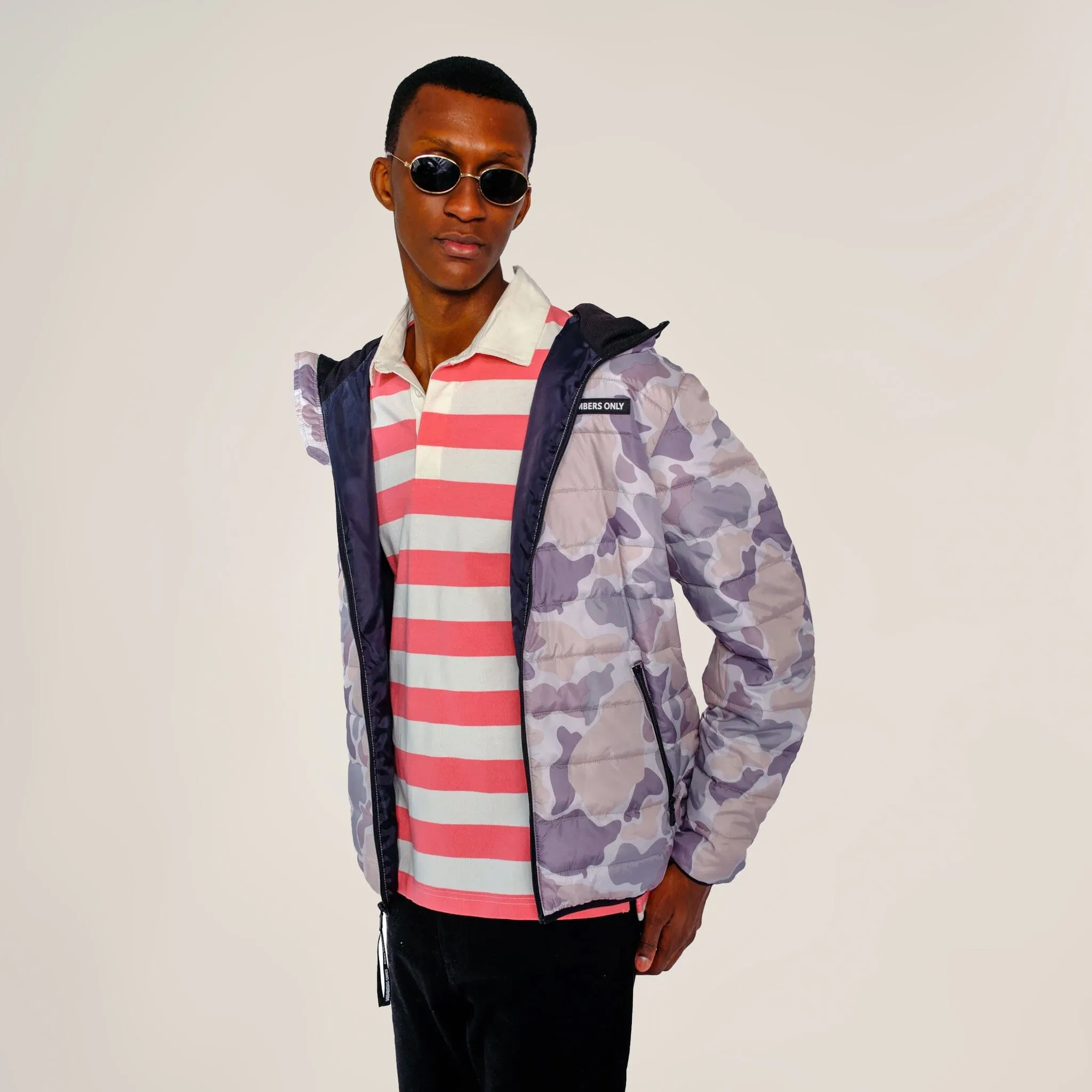 Men's Solid Packable Jacket