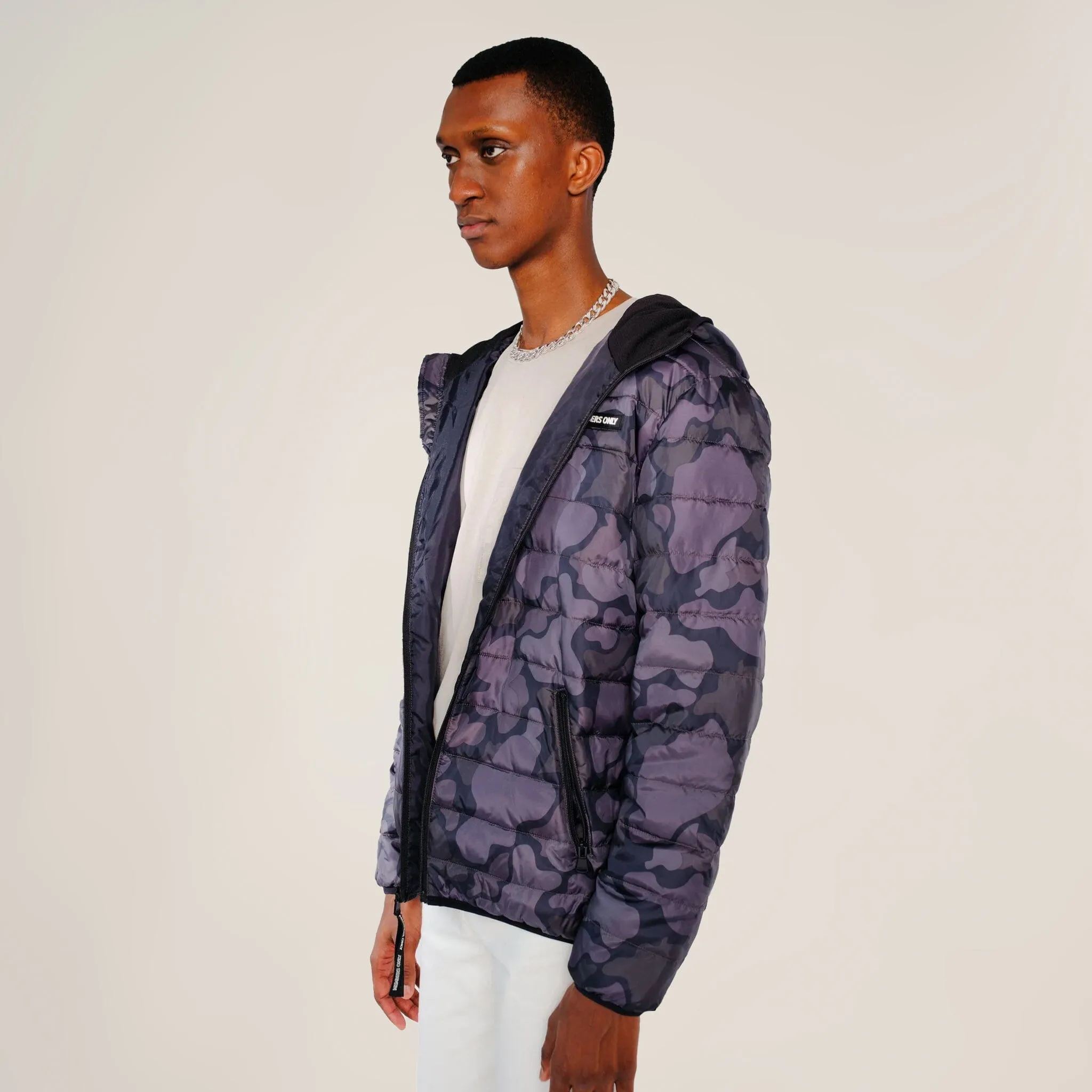 Men's Solid Packable Jacket