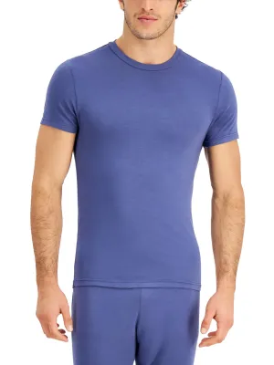 Mens Solid Pajama Sleep Shirt