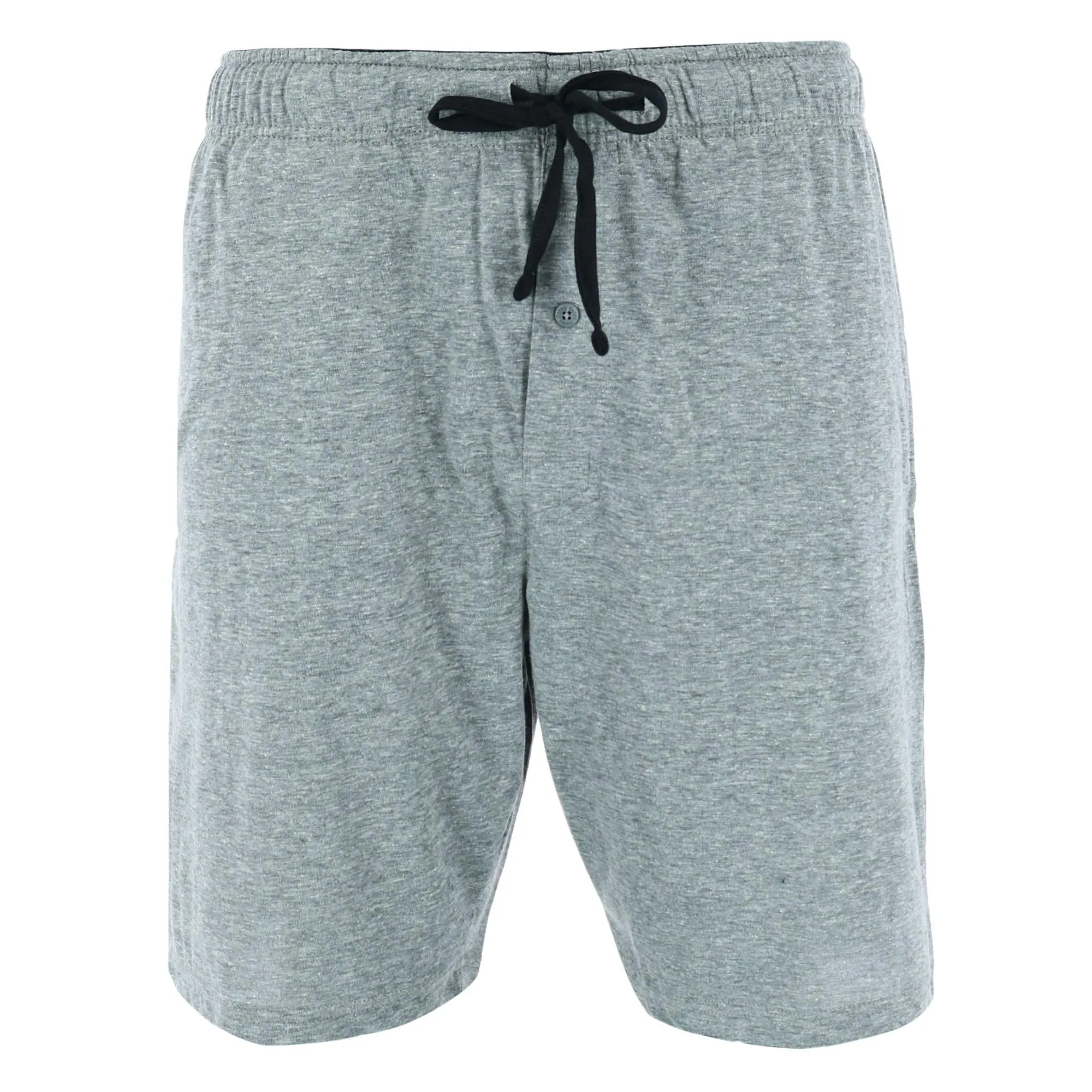 Men's Tag Free Knit Pajama Lounge Short with Side Pockets