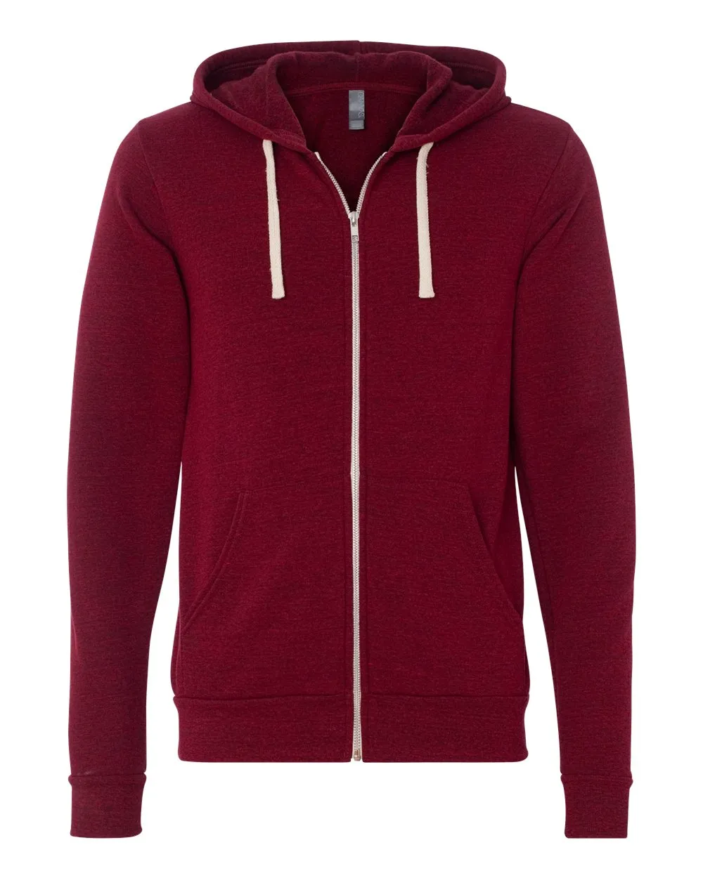 Men's Triblend Sponge Fleece Full-Zip Hoodie
