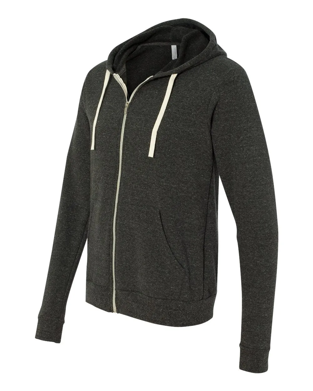 Men's Triblend Sponge Fleece Full-Zip Hoodie