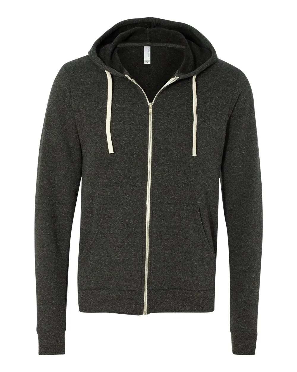 Men's Triblend Sponge Fleece Full-Zip Hoodie