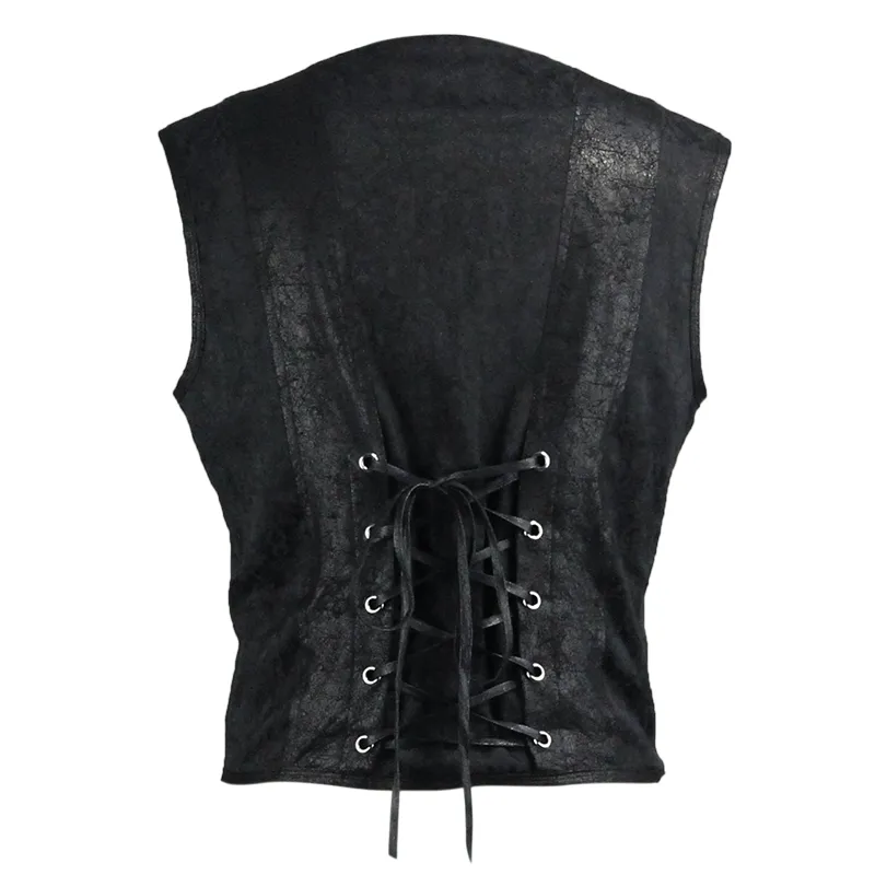 Men's Vintage Buckles Waistcoat