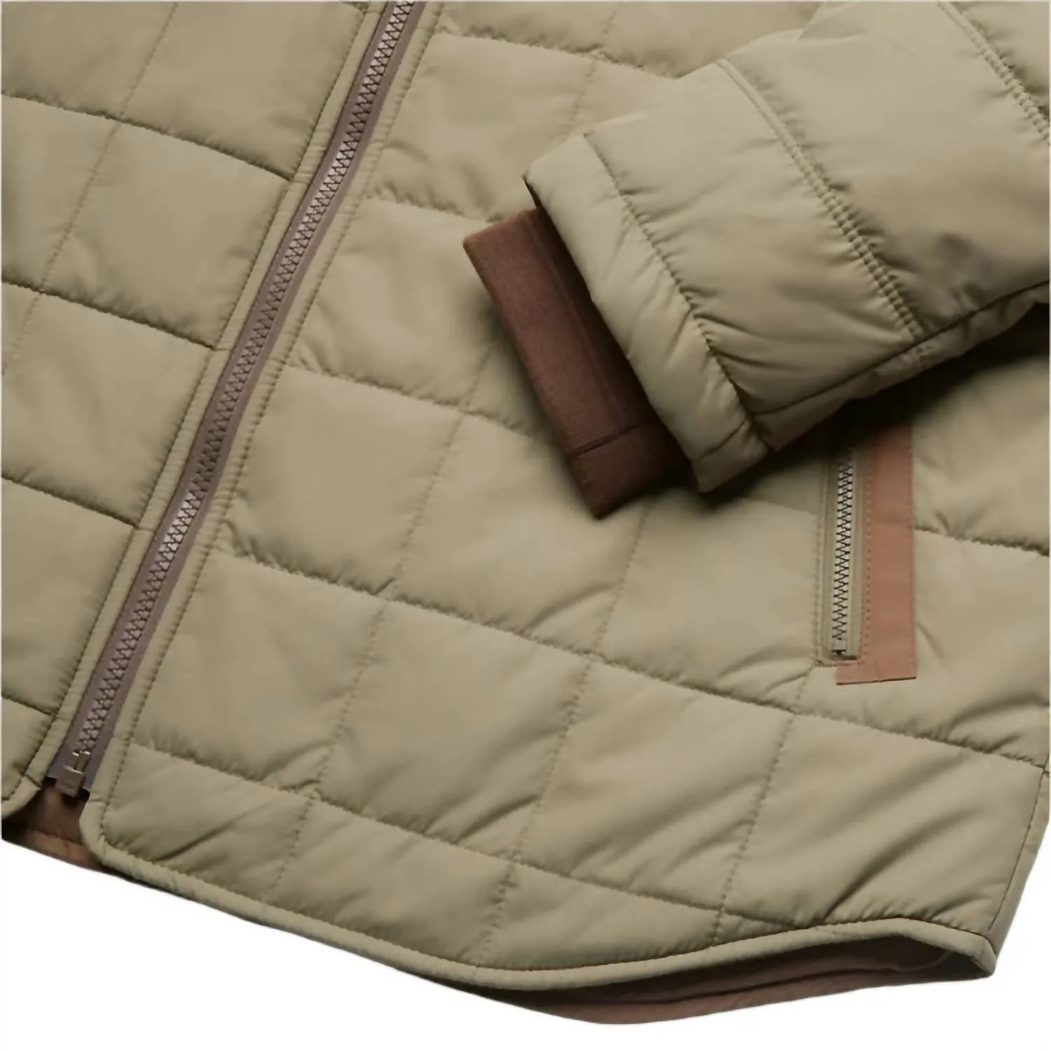 Merlin Jacket In Mountain Green/teak
