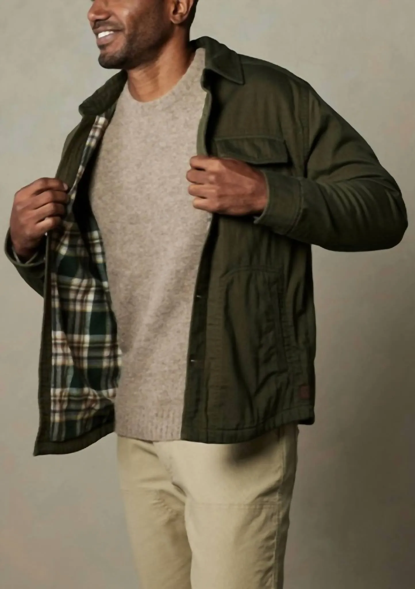 Military Cpo Jacket In Alpine