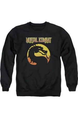 Mortal Kombat Klassic Logo Adult Crewneck Sweatshirt