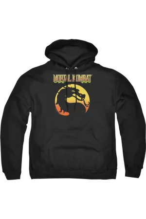 Mortal Kombat Klassic Logo Adult Pull Over Hoodie / Hooded Sweatshirt