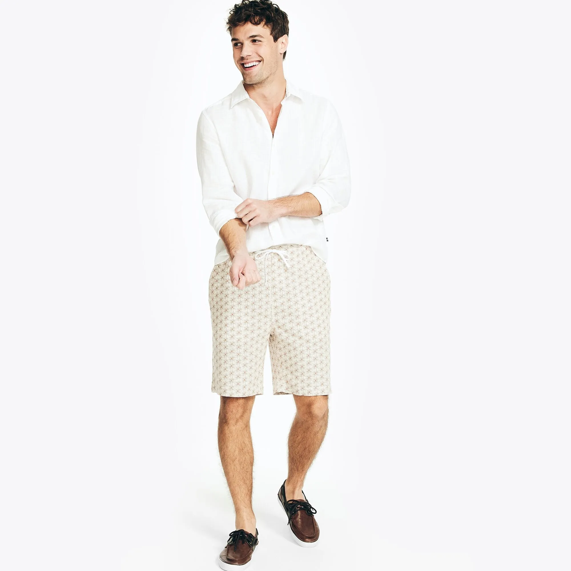 Nautica 8.5" Printed Cabana Short