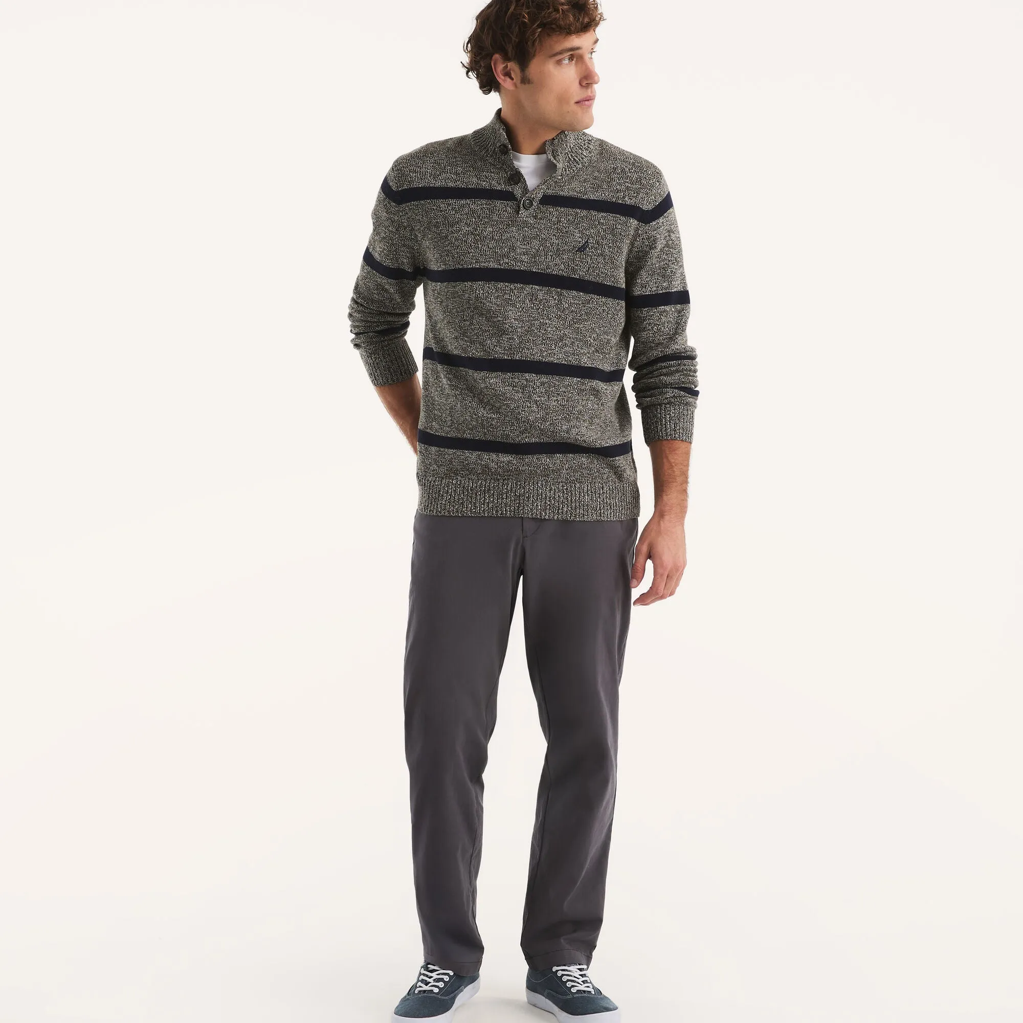 Nautica Mens Classic Fit Twill Pant