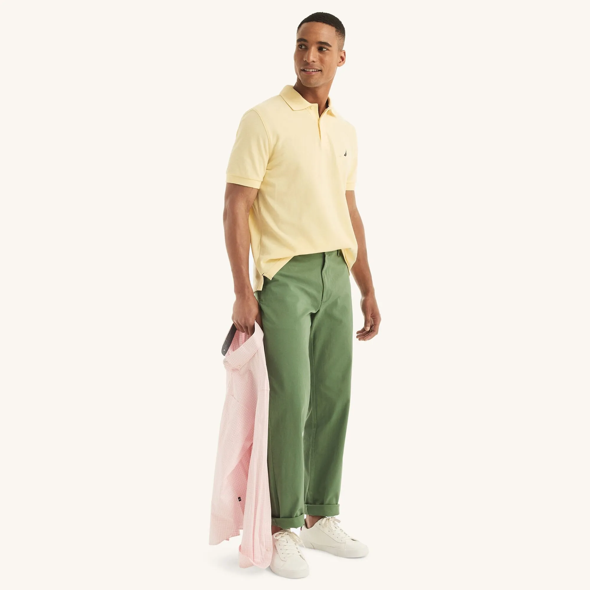 Nautica Mens Classic Fit Twill Pant