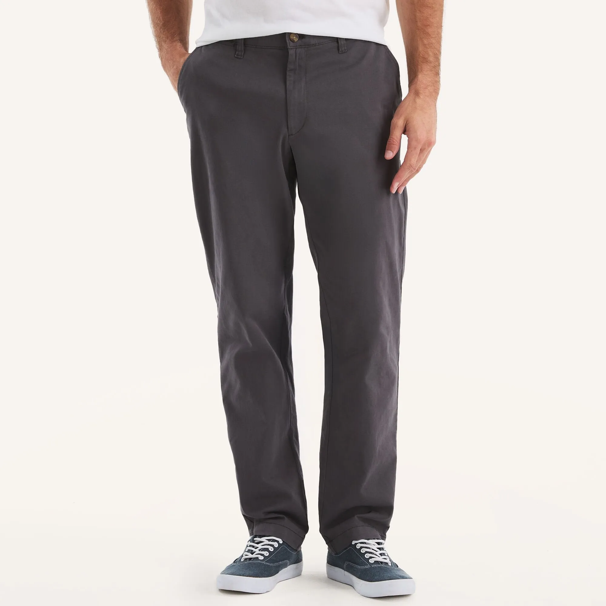 Nautica Mens Classic Fit Twill Pant