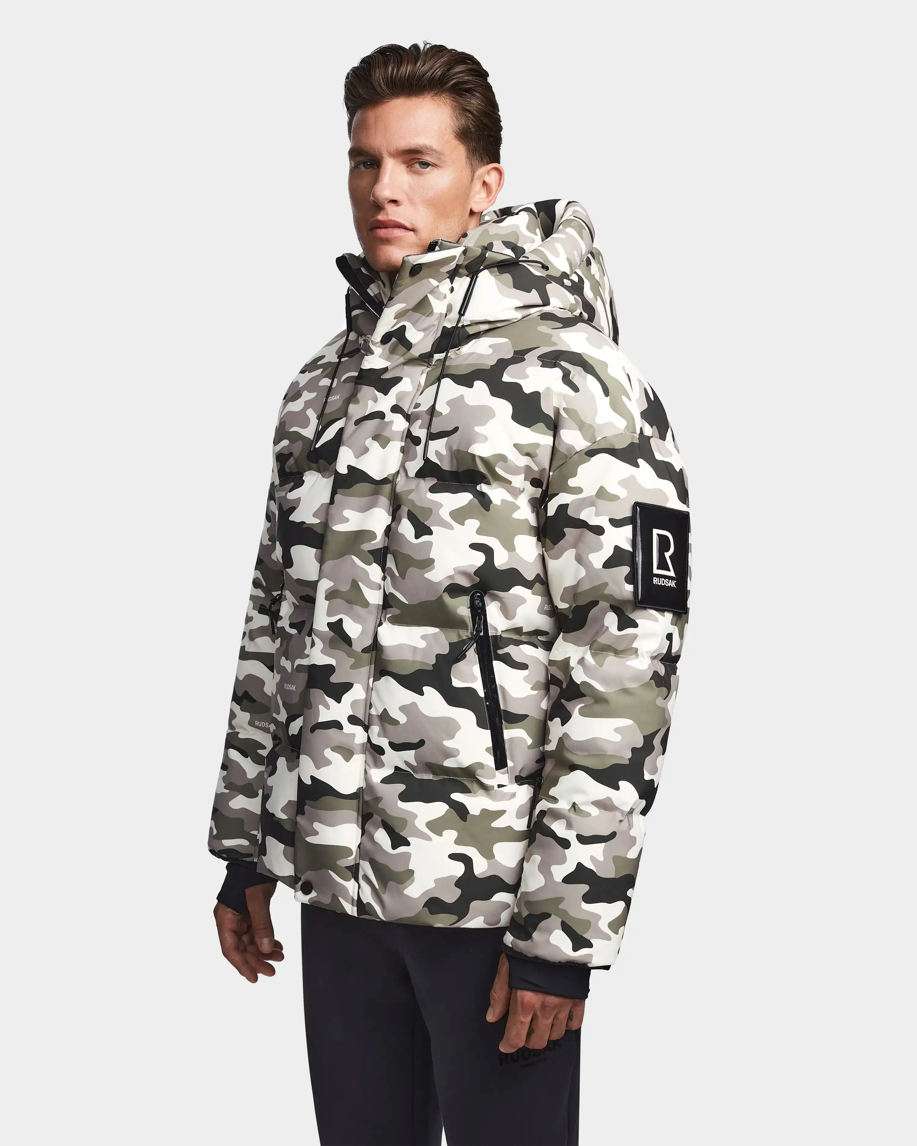 NELSON UNISEX DOWN PUFFER WITH HOOD