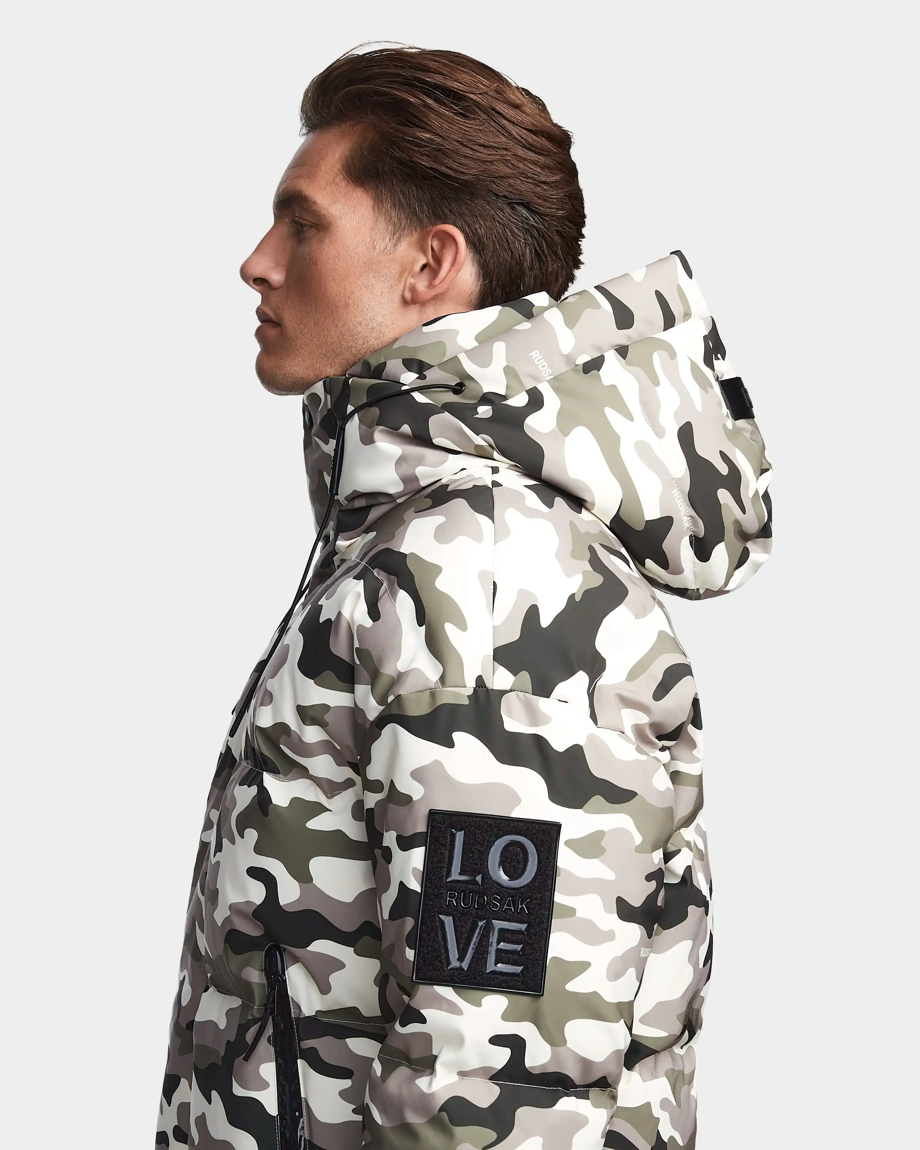 NELSON UNISEX DOWN PUFFER WITH HOOD
