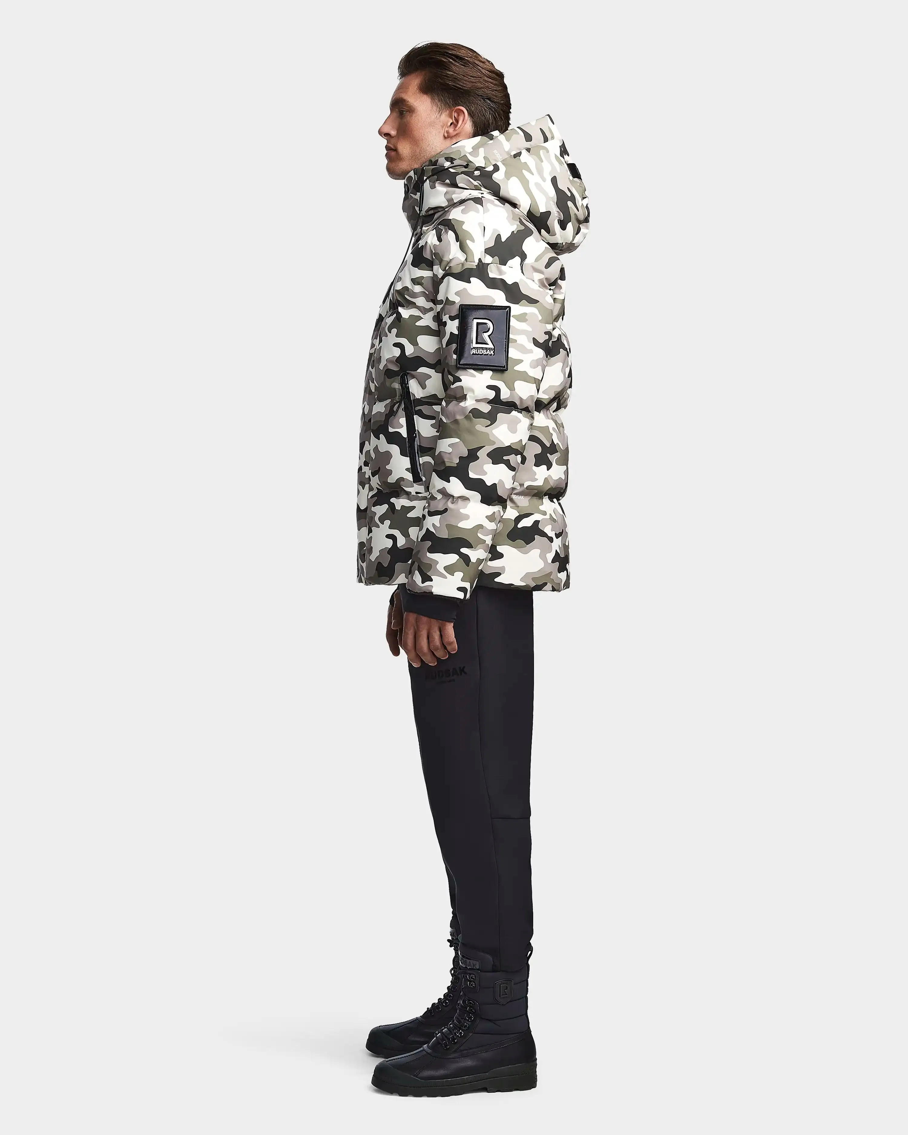 NELSON UNISEX DOWN PUFFER WITH HOOD