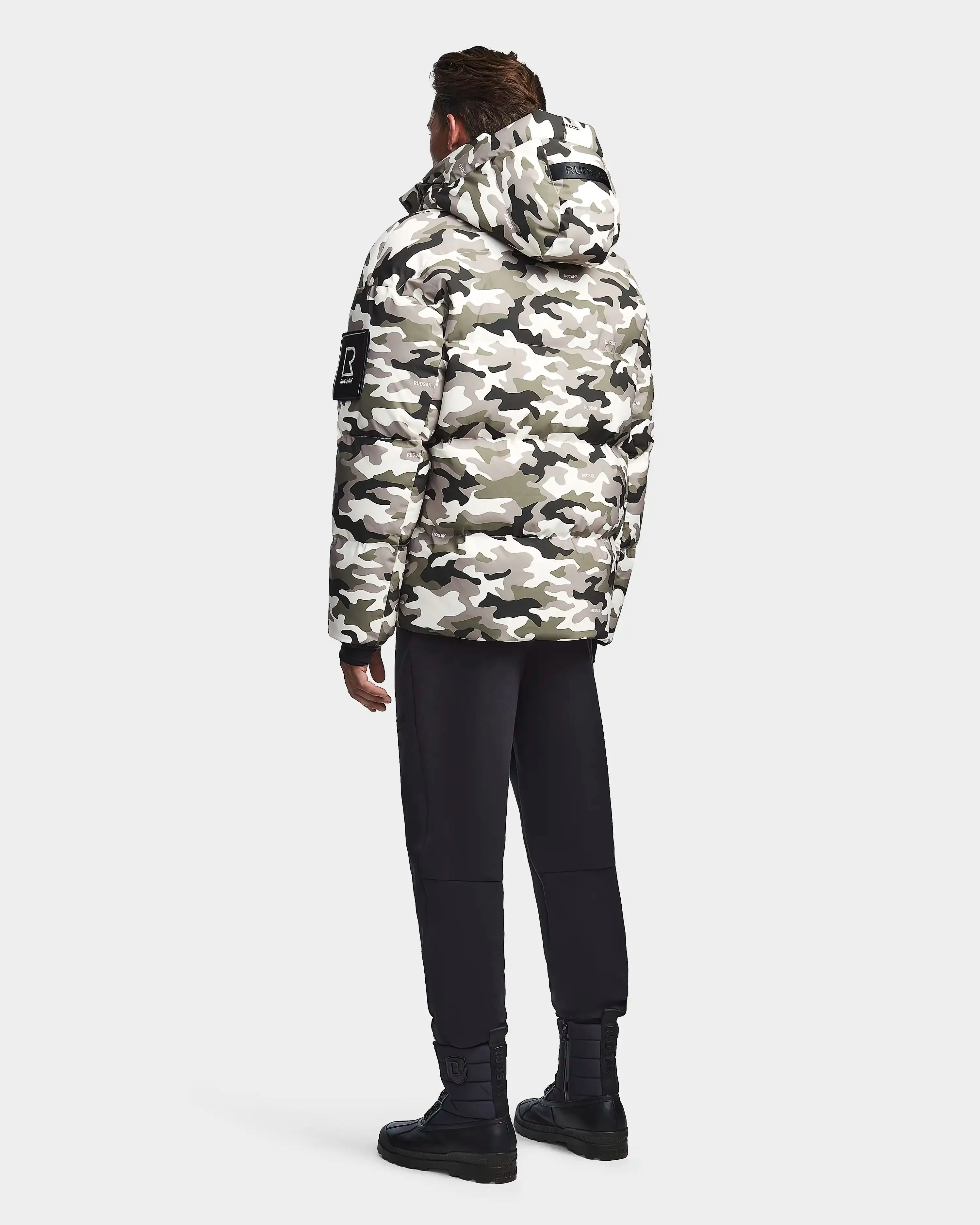 NELSON UNISEX DOWN PUFFER WITH HOOD