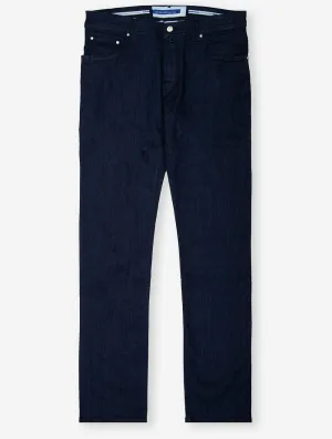 Nick Super Stretch 5 Pocket Jeans Navy