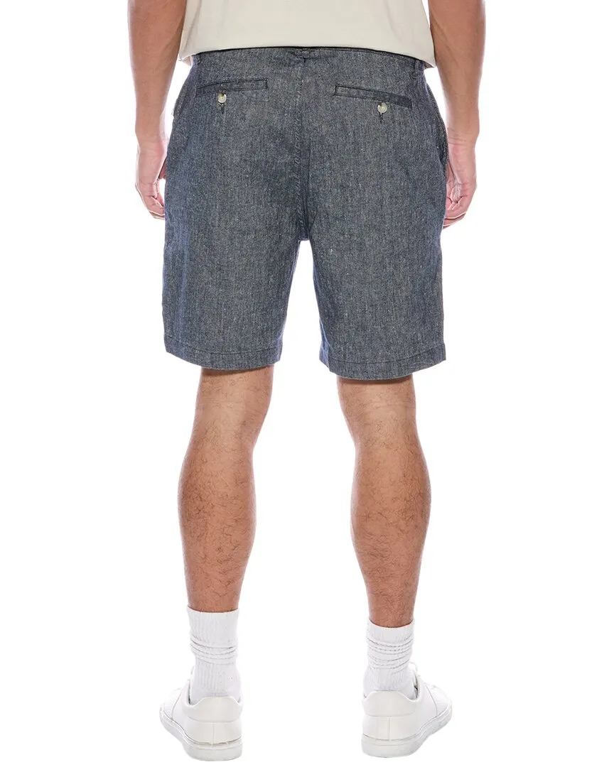 Onia Stretch Canvas Traveler Linen-Blend Short