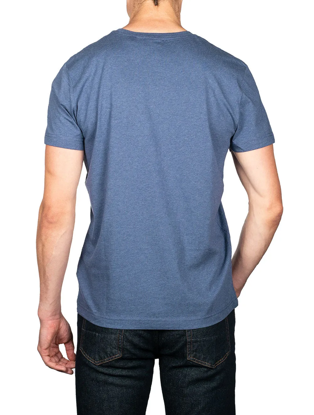 Original T-Shirt Dark Jeansblue Melange