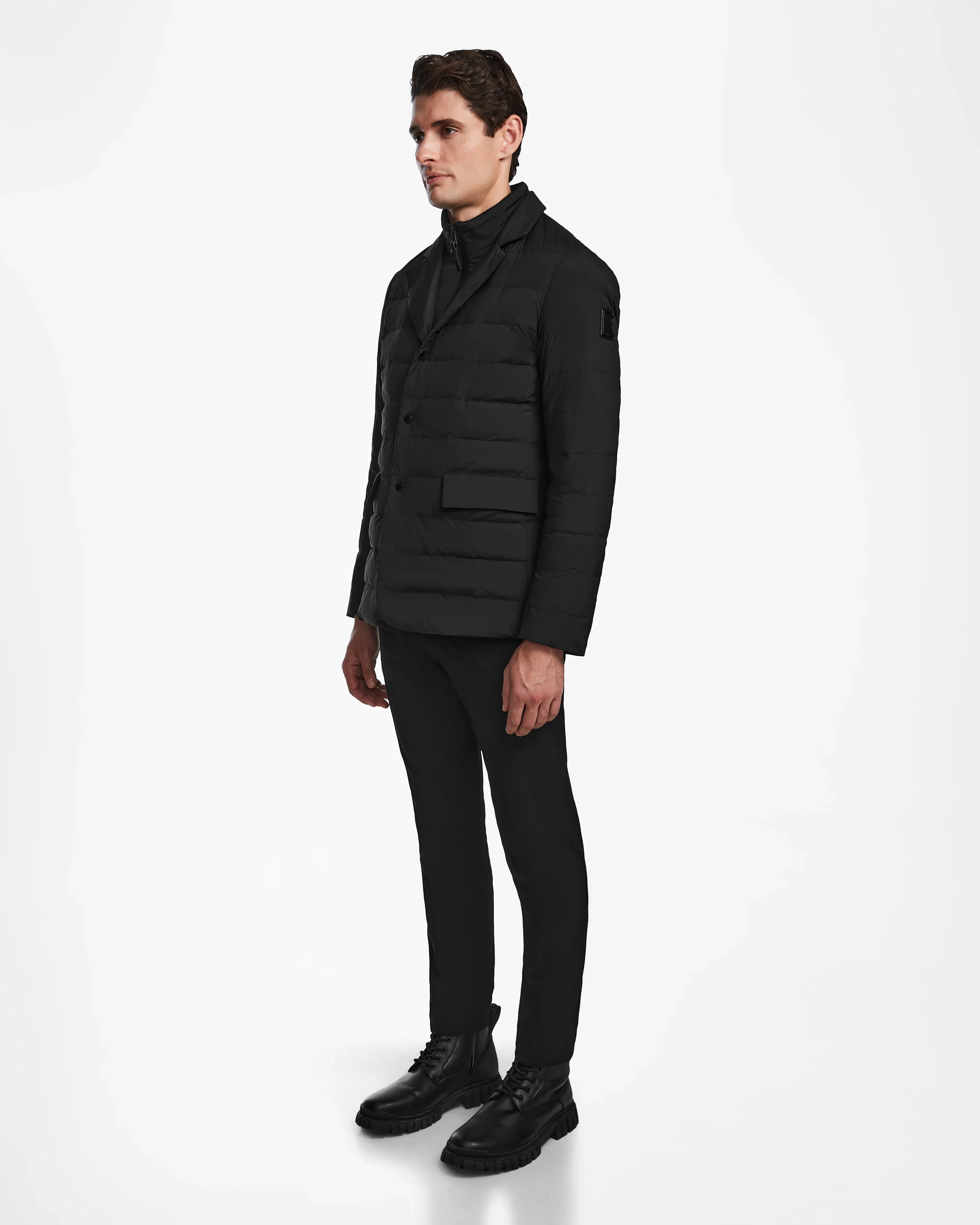 OSCAR MEN'S QUILTED DOWN BLAZER JACKET