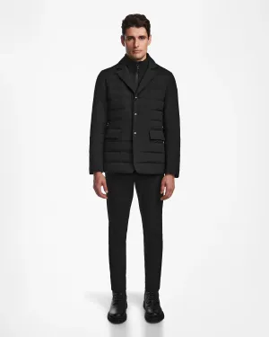 OSCAR MEN'S QUILTED DOWN BLAZER JACKET