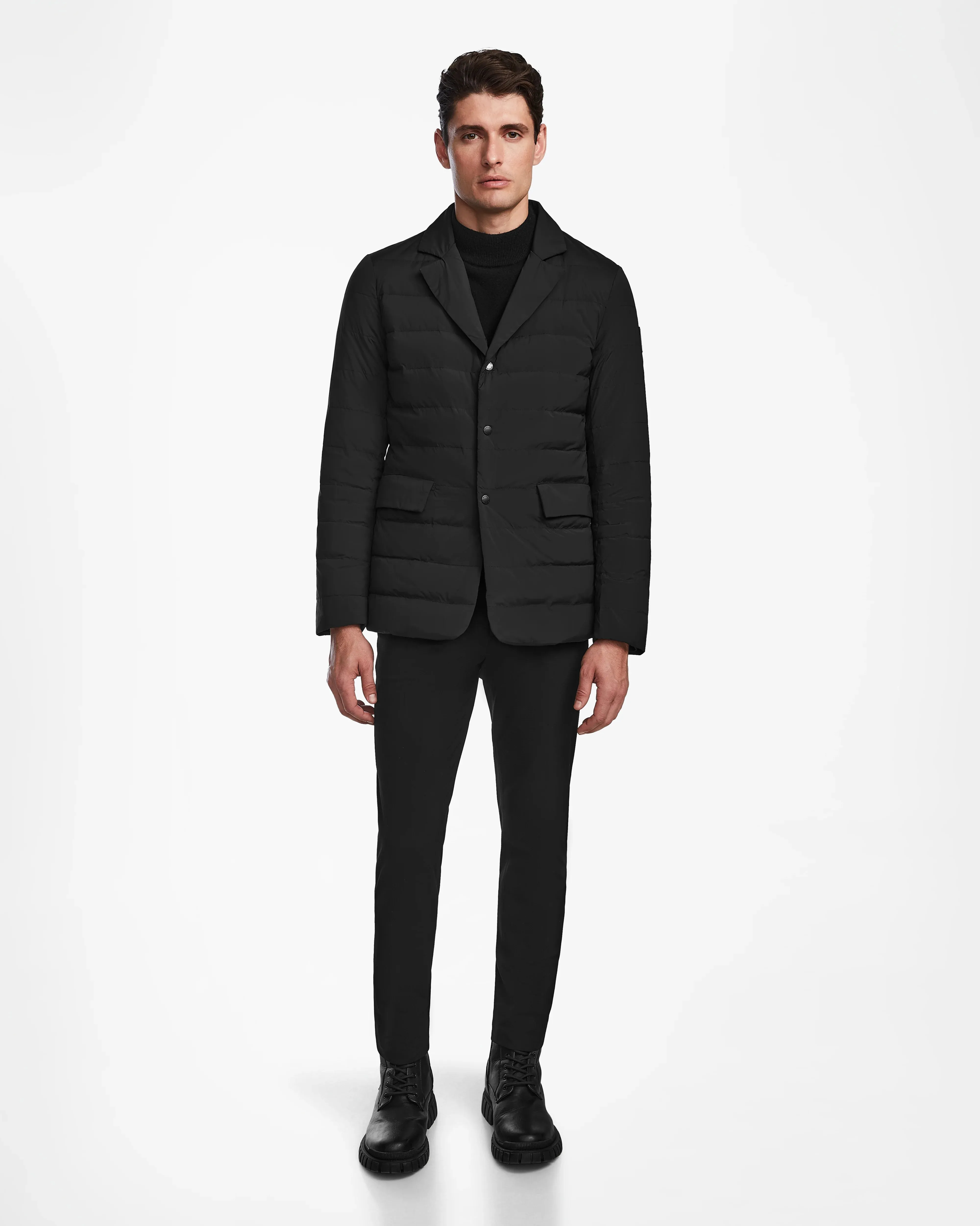 OSCAR MEN'S QUILTED DOWN BLAZER JACKET