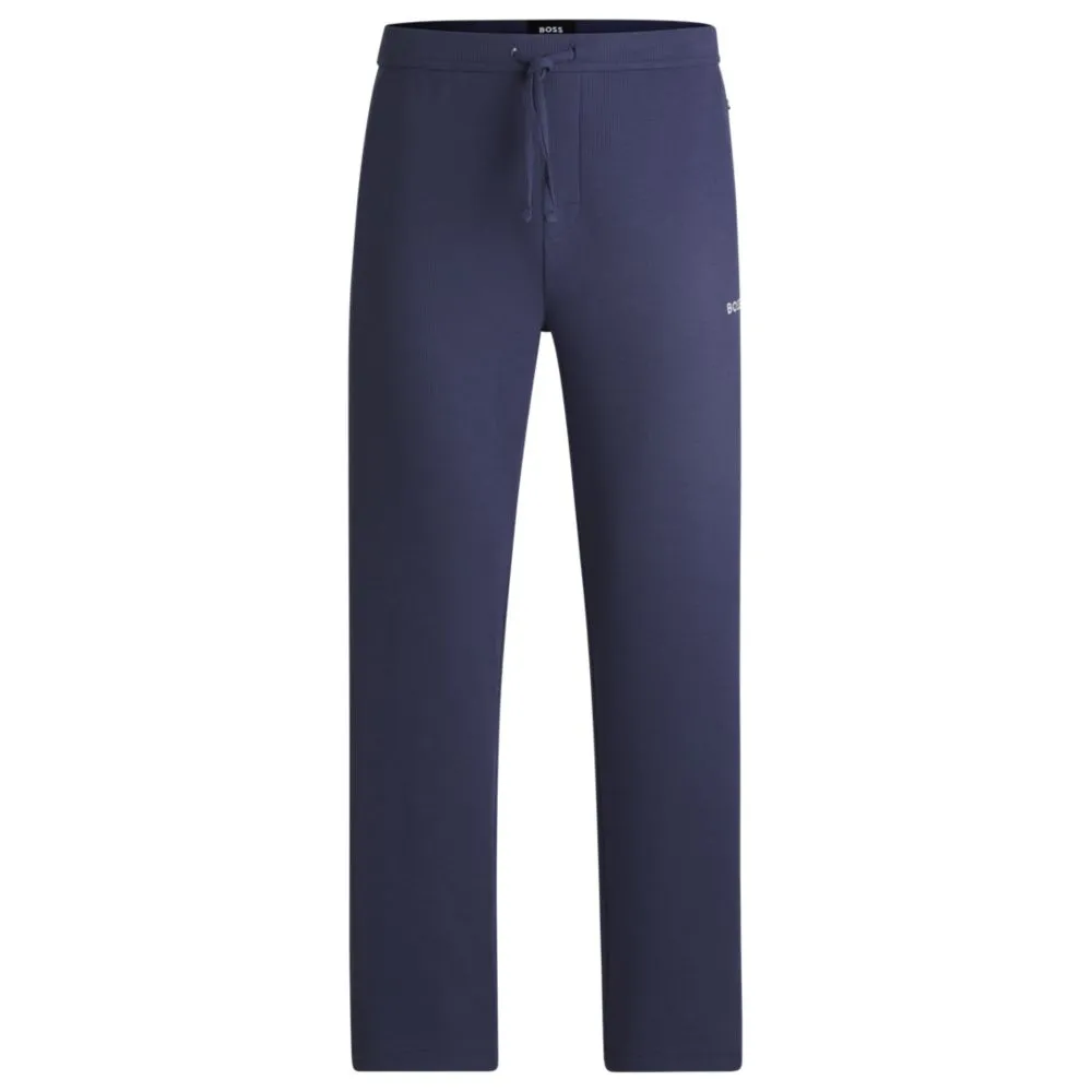 Pajama bottoms with embroidered logo