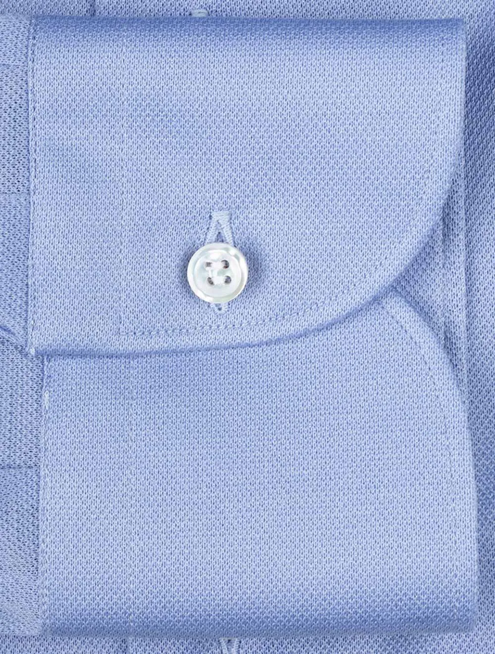 Pique Buttondown Shirt Blue