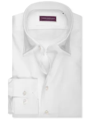 Pique Jersey Shirt White