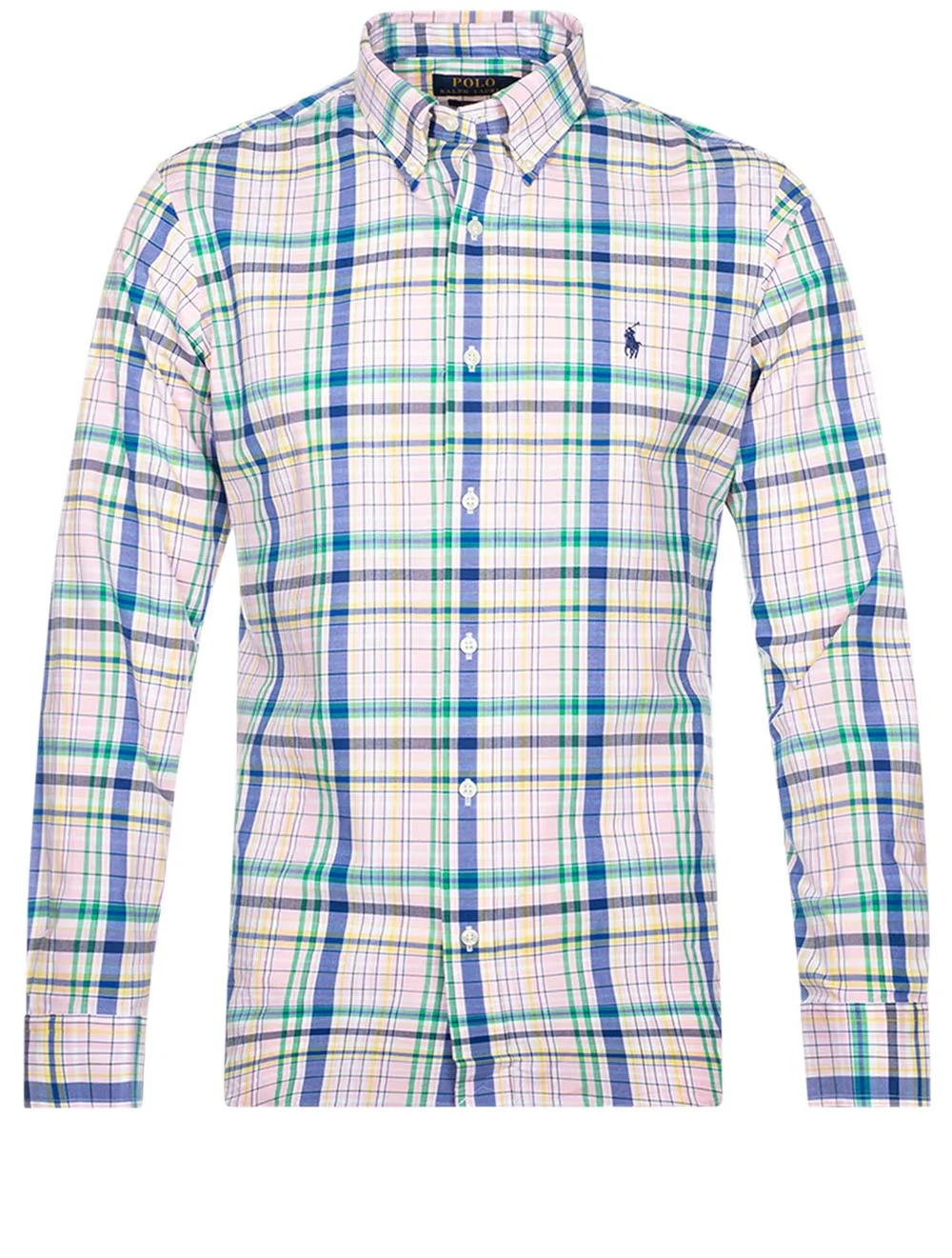 Poplin Long Sleeve Sport Shirt Multi