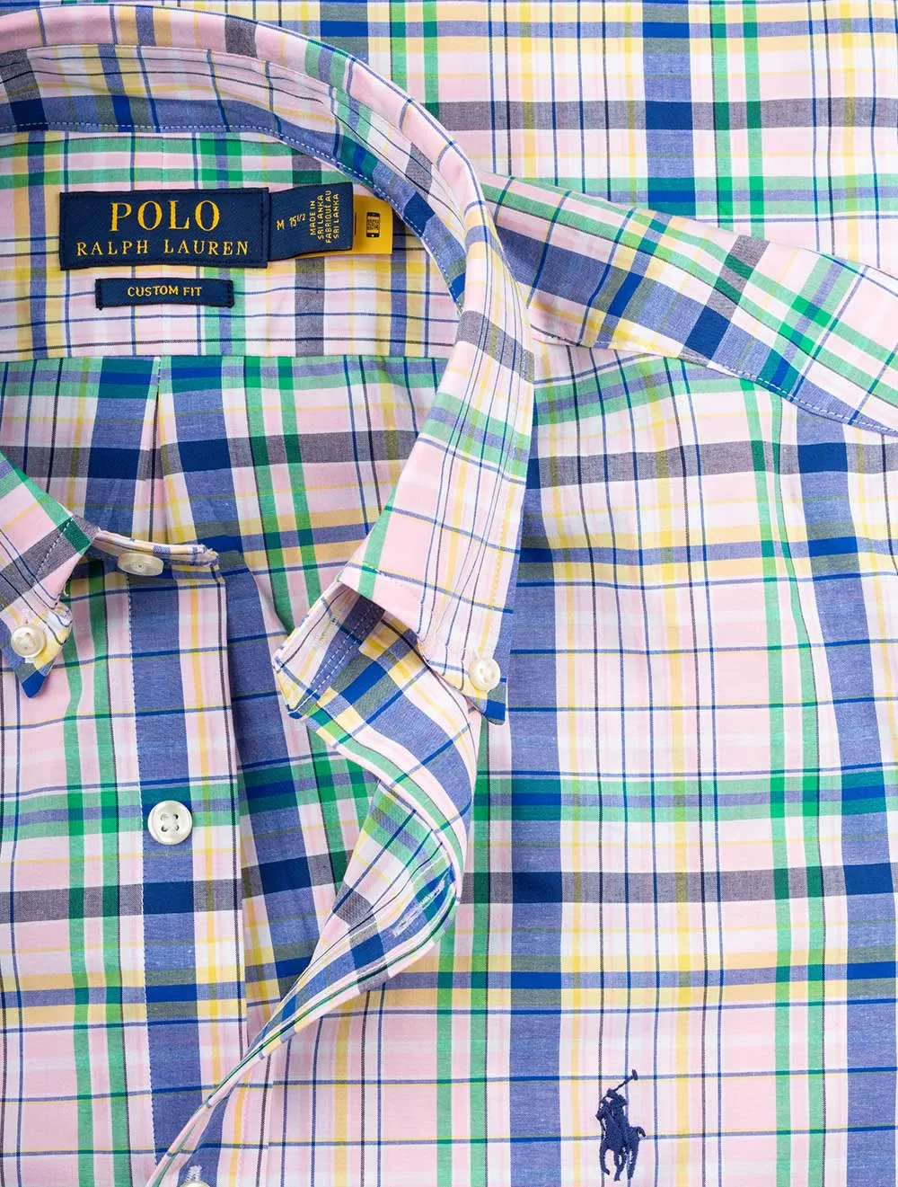 Poplin Long Sleeve Sport Shirt Multi