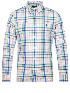 Poplin Long Sleeve Sport Shirt Multi