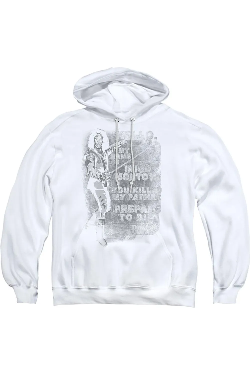 Princess Bride Hello Again Adult Pull Over Hoodie