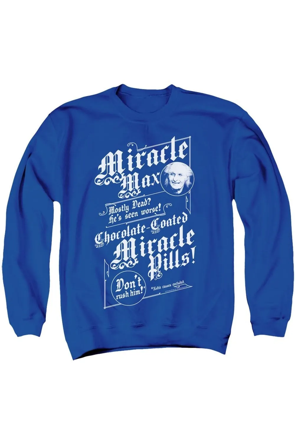 Princess Bride Miracle Max Adult Crewneck Sweatshirt