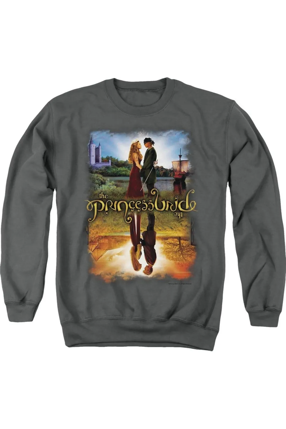 Princess Bride Poster Reflection Adult Crewneck Sweatshirt