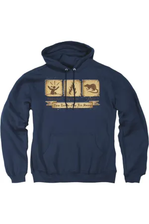 Princess Bride Three Terrors Adult Pull Over Hoodie