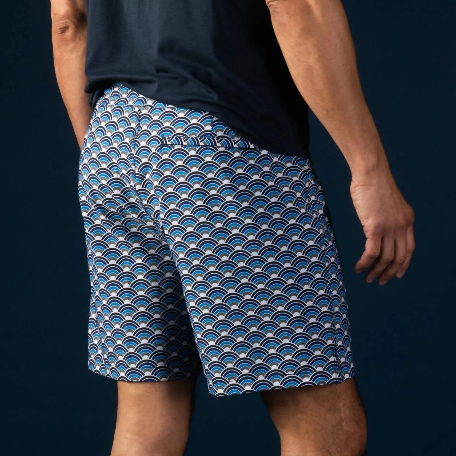 Pro Performance Workout Boardshorts In Rainbow