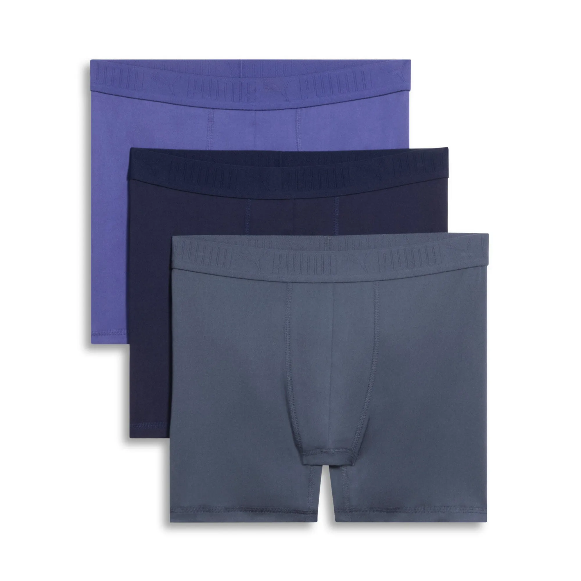 PUMA Men's Ultra Soft Boxer Briefs (3 Pack)