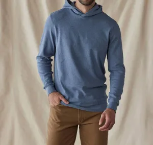 Puremeso Essential Hoodie In Slate Blue