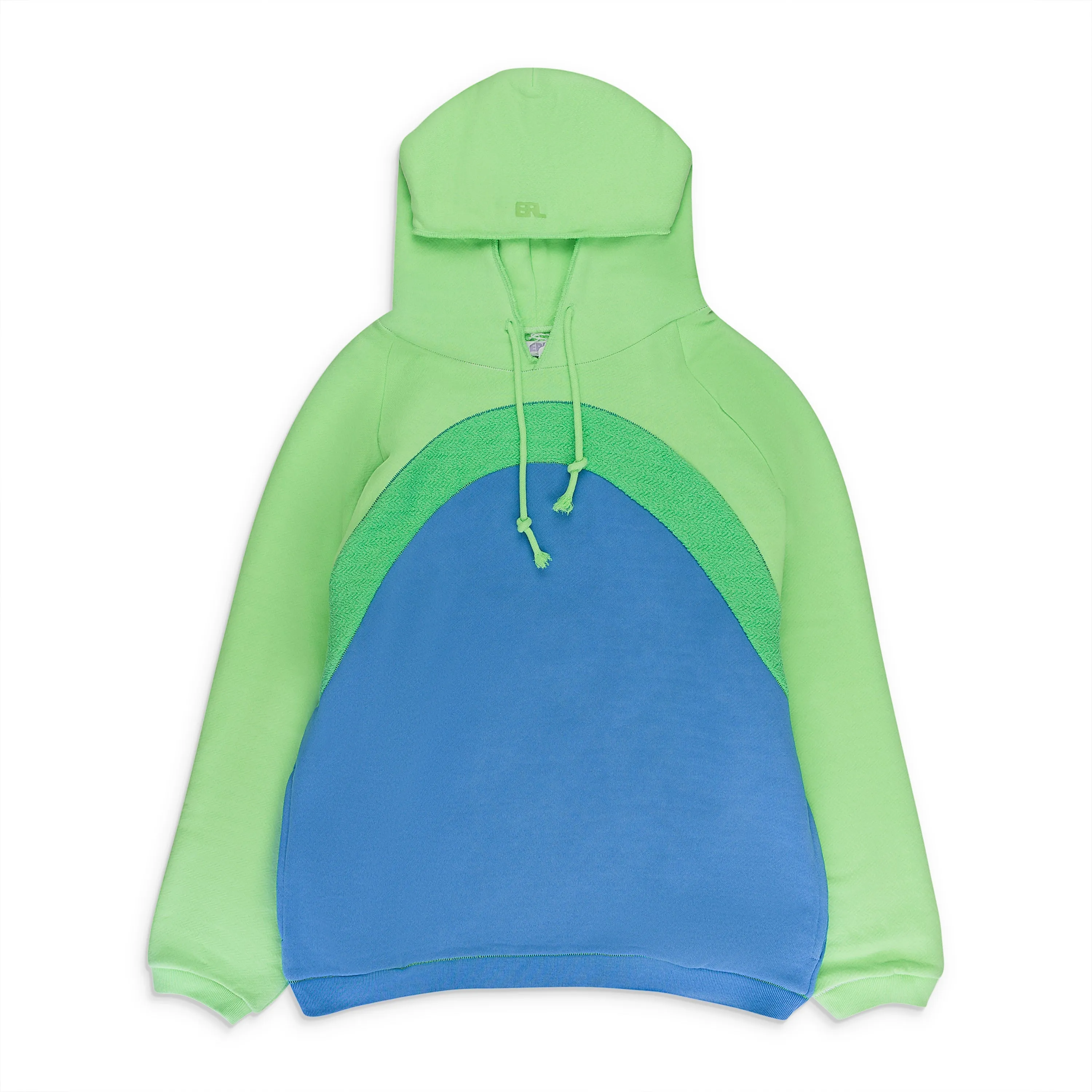 RAINBOW HOODIE BLUE/GREEN HOODIES