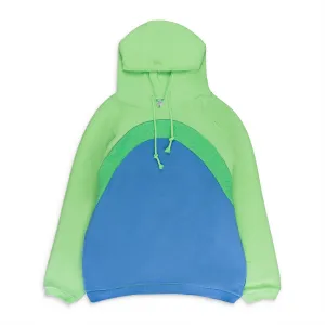 RAINBOW HOODIE BLUE/GREEN HOODIES