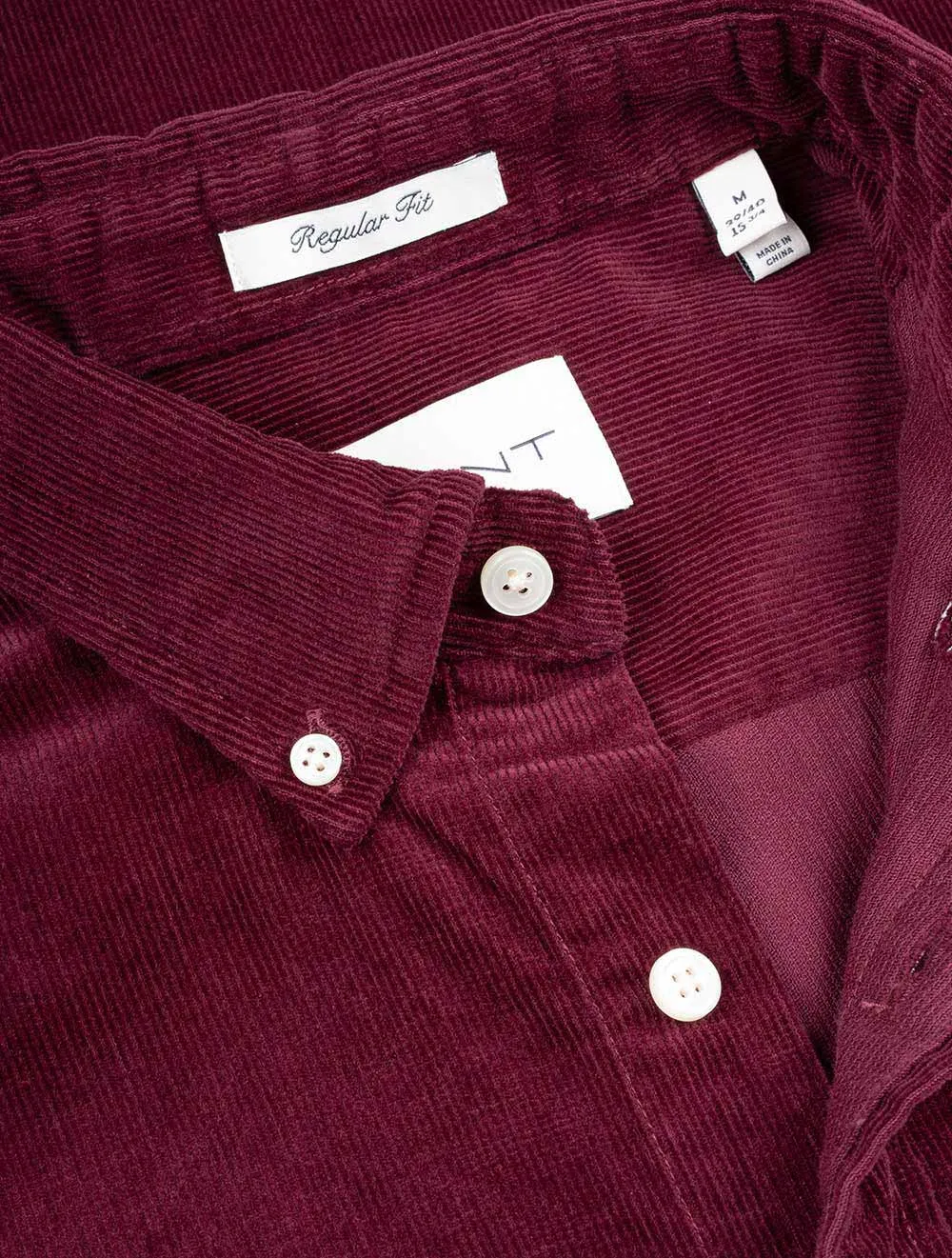 Regular Corduroy Shirt Red Shadow