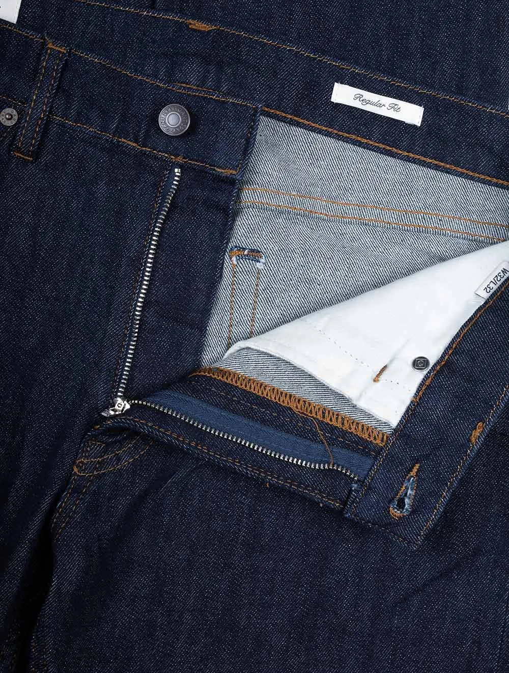 Regular Fit Jeans Dark Blue