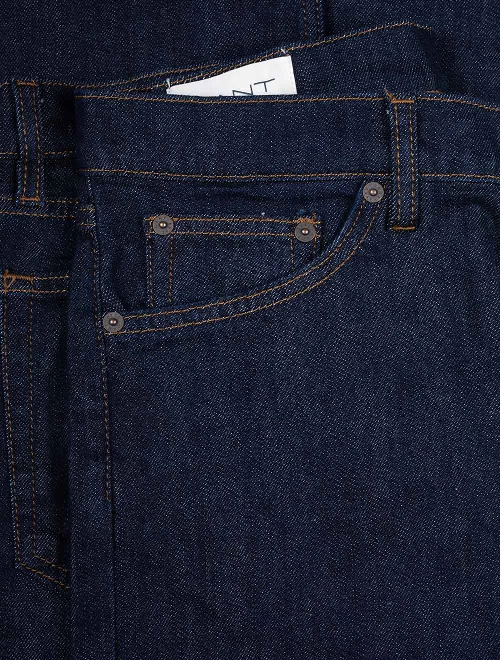 Regular Jeans Dark Blue