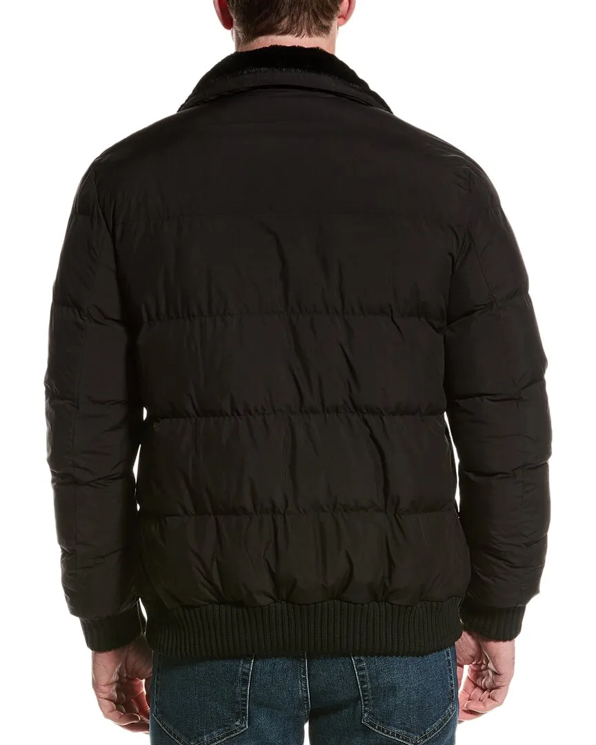 Reiss Mist Zip-Through Jacket