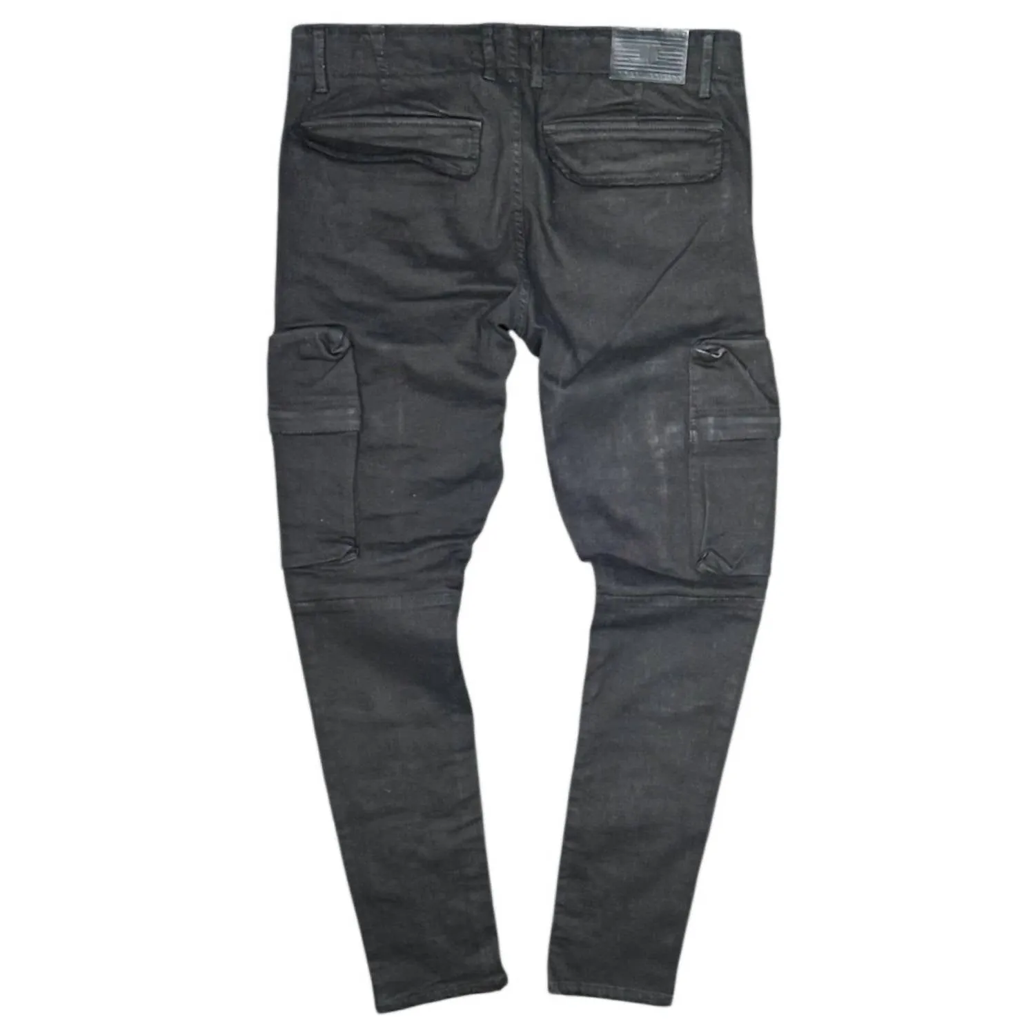 Ross Heavy Hitter Cargo Jeans In Black