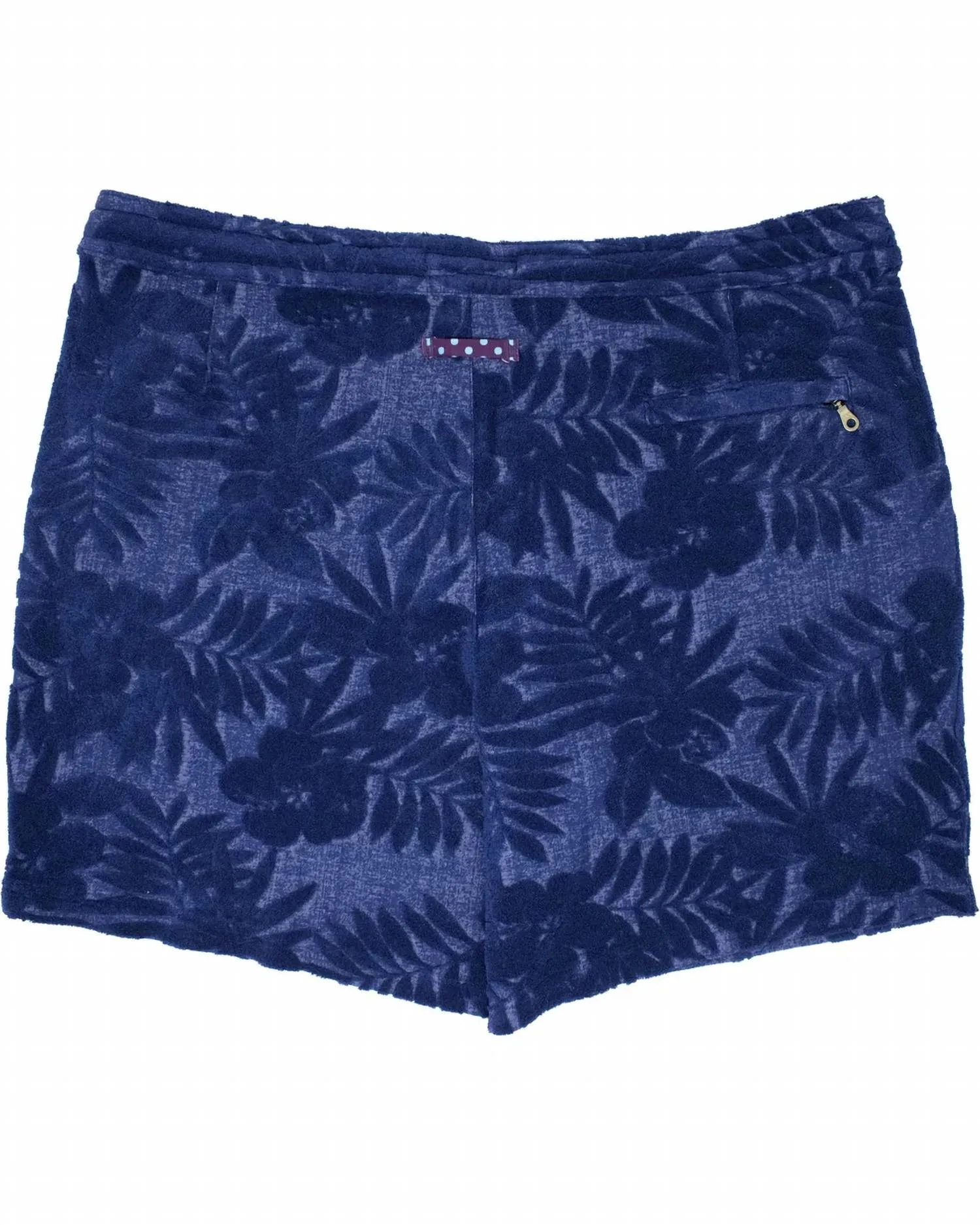 Sam Farm Floral Towel Short In Navy