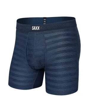 SAXX Droptemp Underwear Men's XL Blue Stretch Cooling Mesh Boxer Brief ERK523